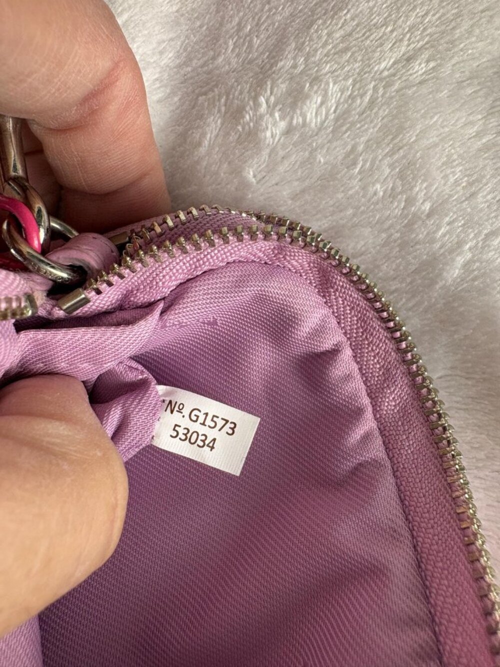 Coach Mini Jamie Camera Bag in Soft Pink Pebble Leather - Picture 10 of 14